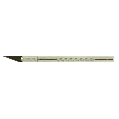 NO.1 LIGHT DUTY PRECISION ART KNIFE SILVER CARDED 